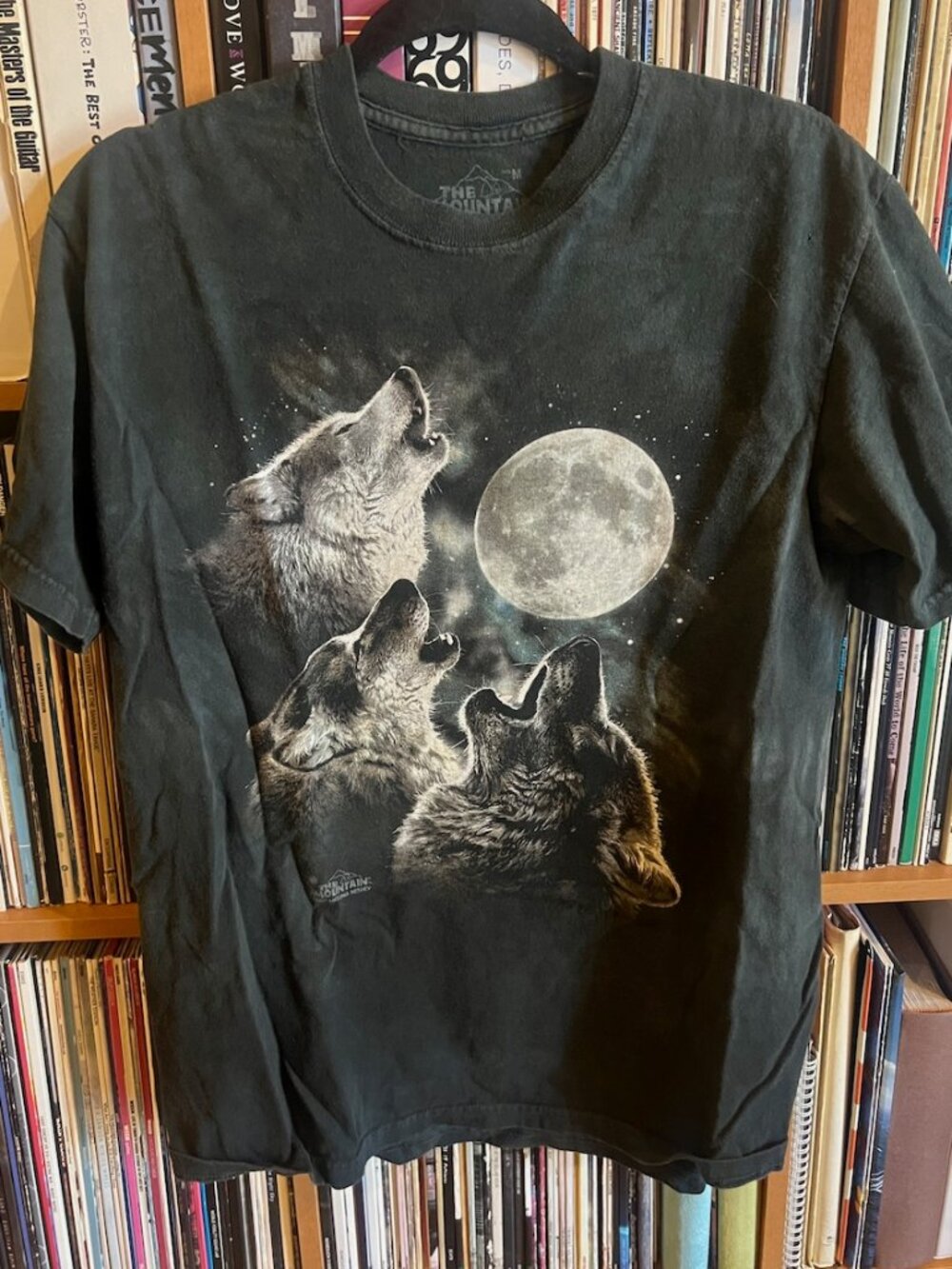 The Mountain Three Wolf Moon Short Sleeve T-Shirt